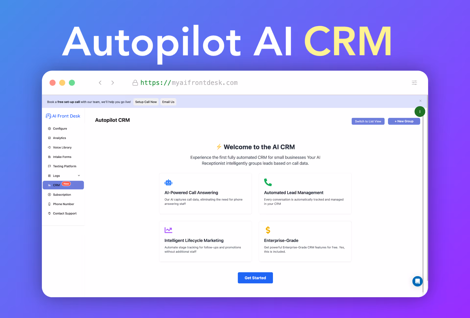 Built-In CRM